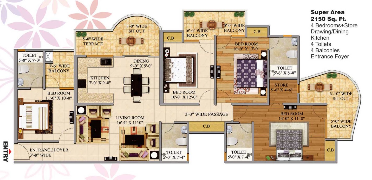 Bulland Elevates — floor plan 10