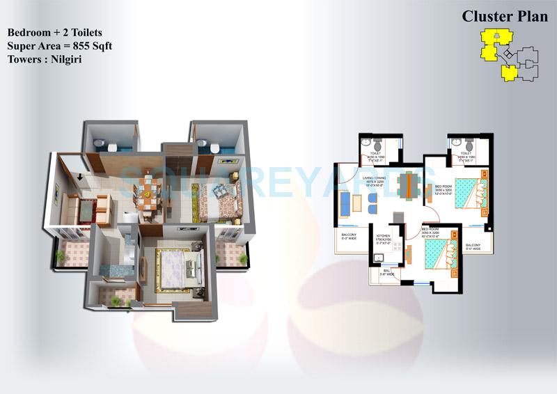 Eros Sampoornam — floor plan 2