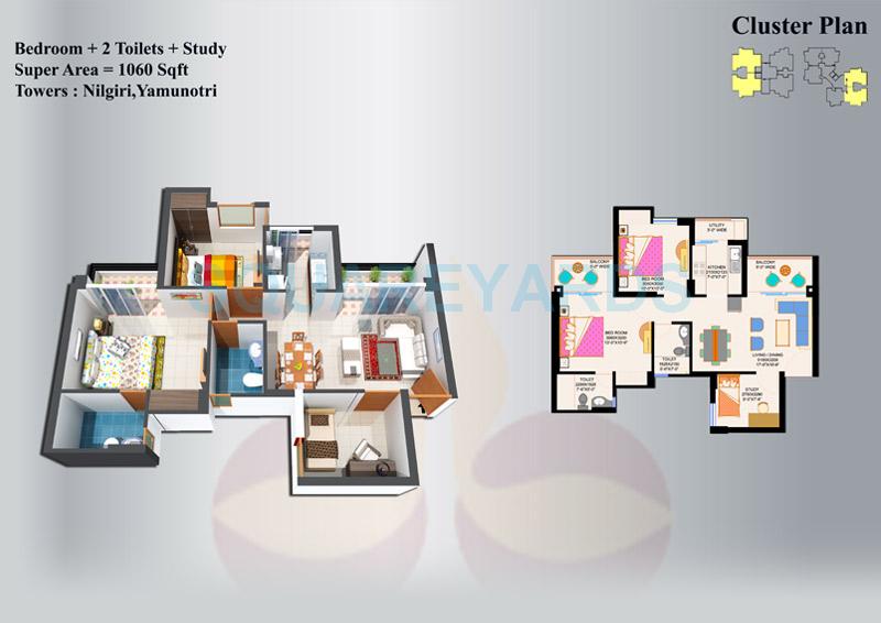 Eros Sampoornam — floor plan 3