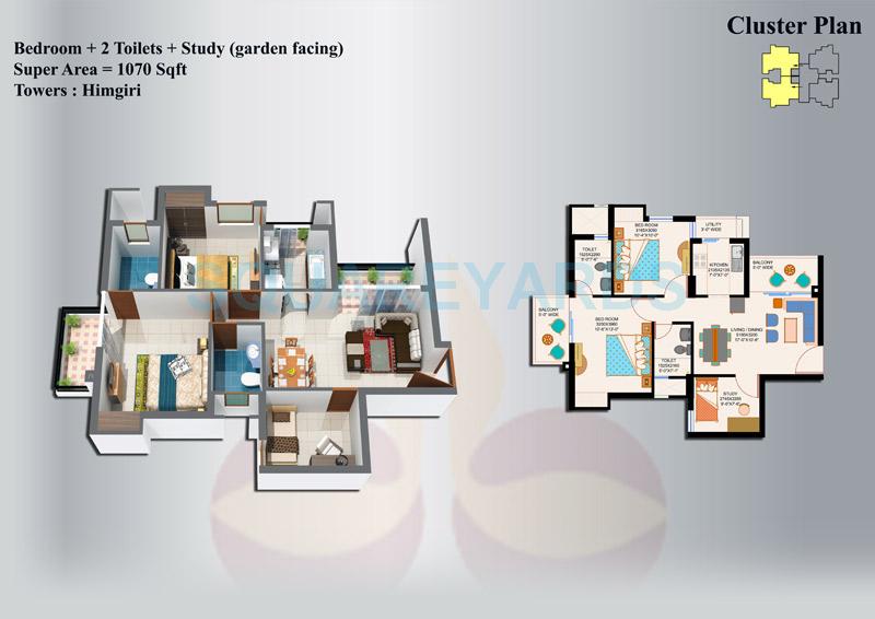 Eros Sampoornam — floor plan 4