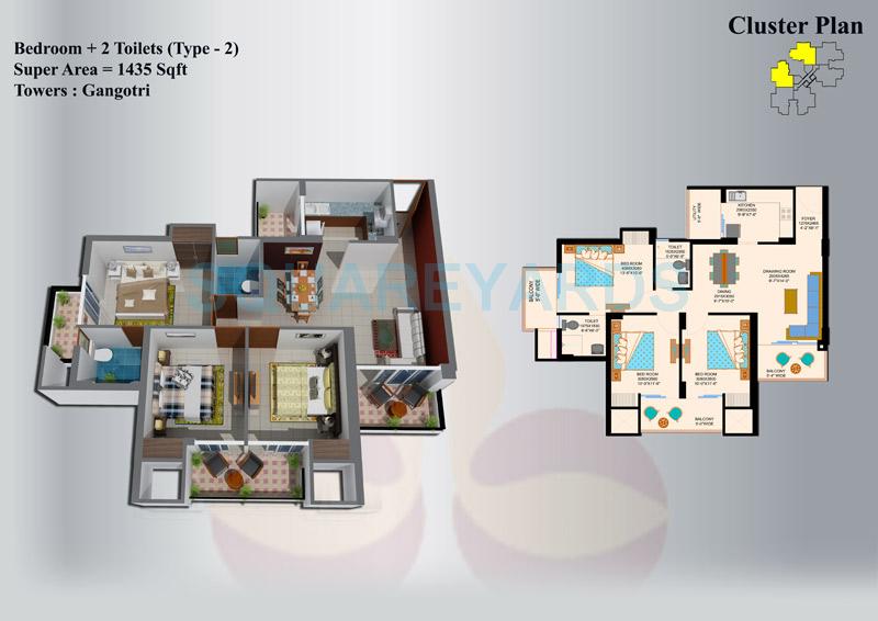 Eros Sampoornam — floor plan 6