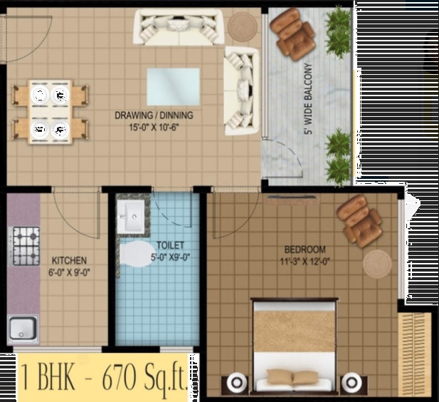 Solitairian Estate — floor plan 1