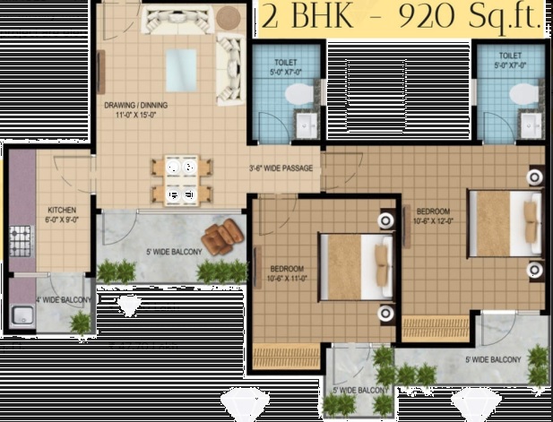 Solitairian Estate — floor plan 2