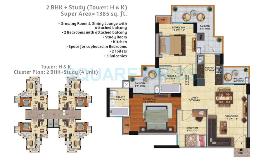 Ace City — floor plan 4