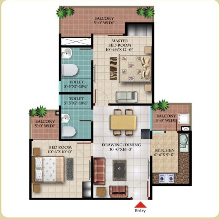 Galaxy Royale — floor plan 3