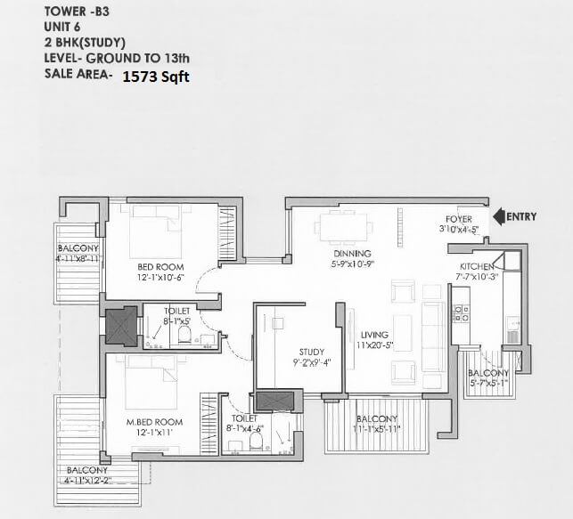 Tata La Vida — floor plan 5
