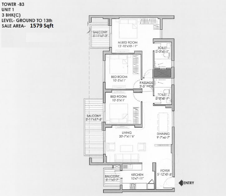 Tata La Vida — floor plan 7