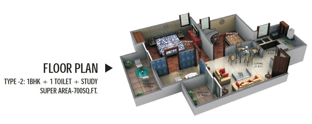 Yatharth Delhi Heights — floor plan 2