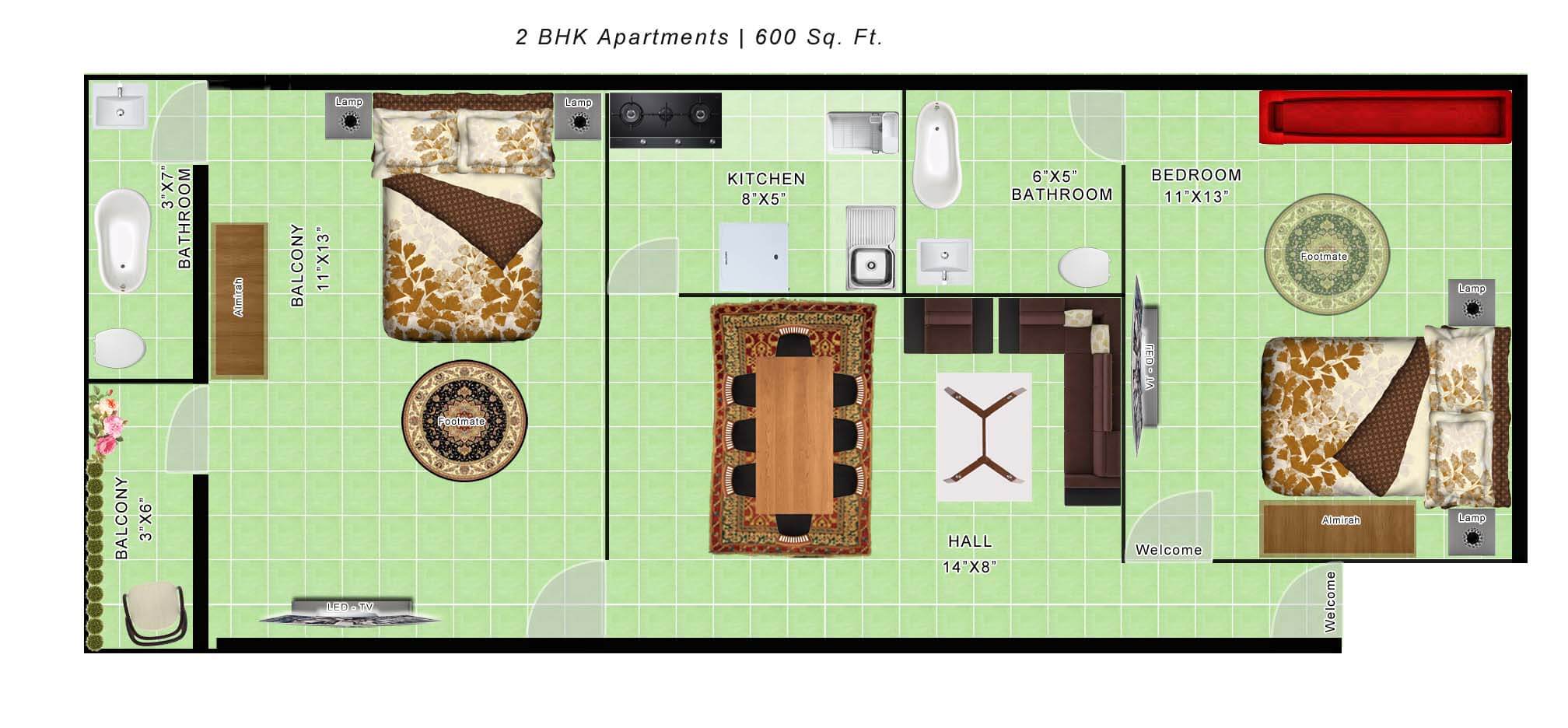 Habitech Group Habitech Apartments — floor plan 2