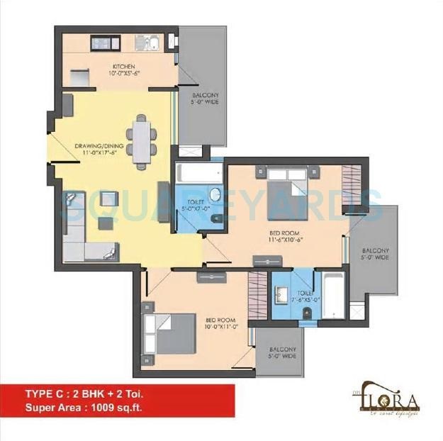 DPL Flora Heritage — floor plan 2