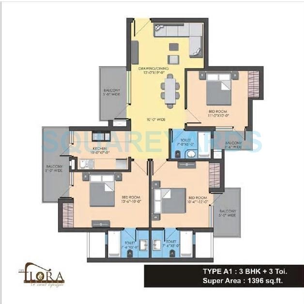 DPL Flora Heritage — floor plan 5