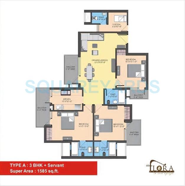 DPL Flora Heritage — floor plan 6