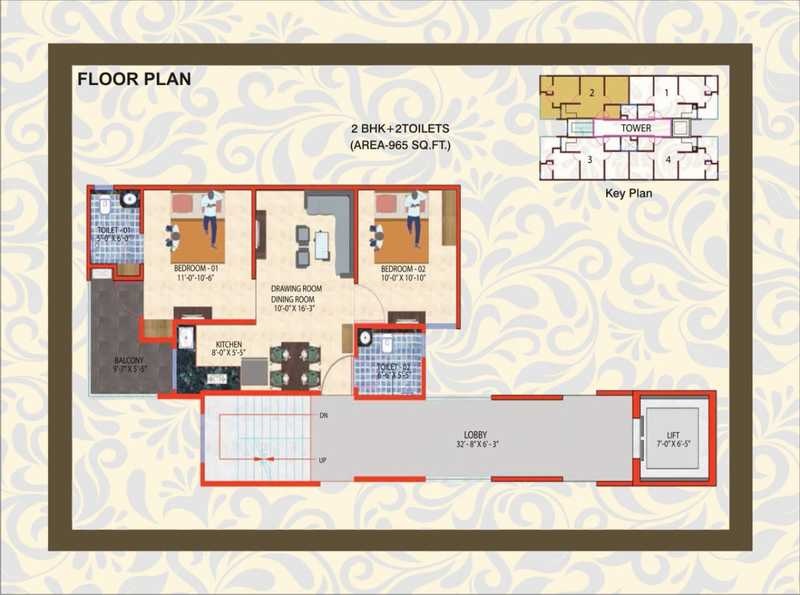 Ashoka NCR Green Extension — floor plan 1