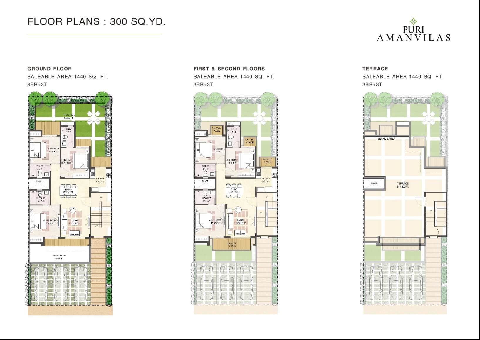 Puri Aman Vilas — floor plan 3
