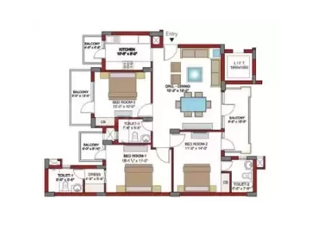 MVN Athens — floor plan 1