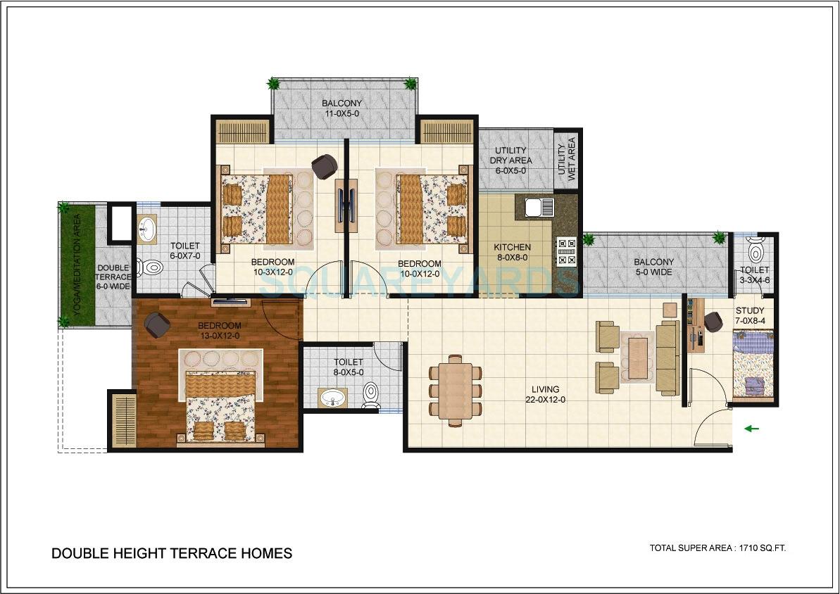 Antriksh Golf Link — floor plan 5