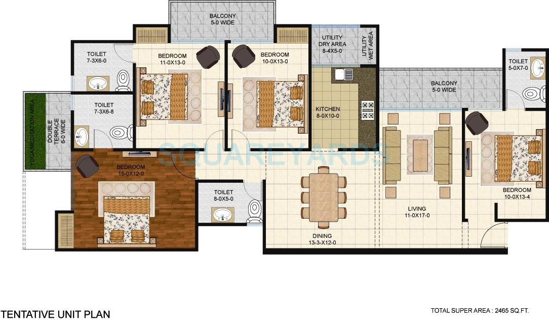 Antriksh Golf Link — floor plan 6