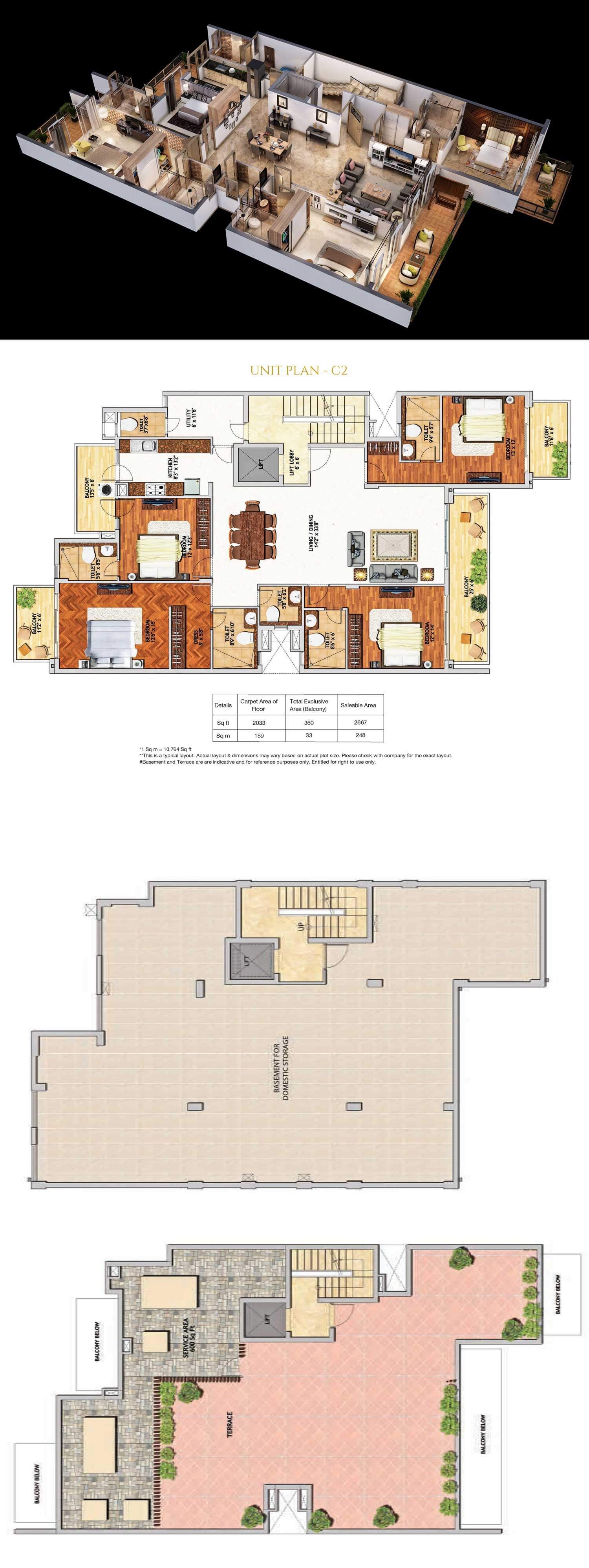 Adani Samsara — floor plan 2