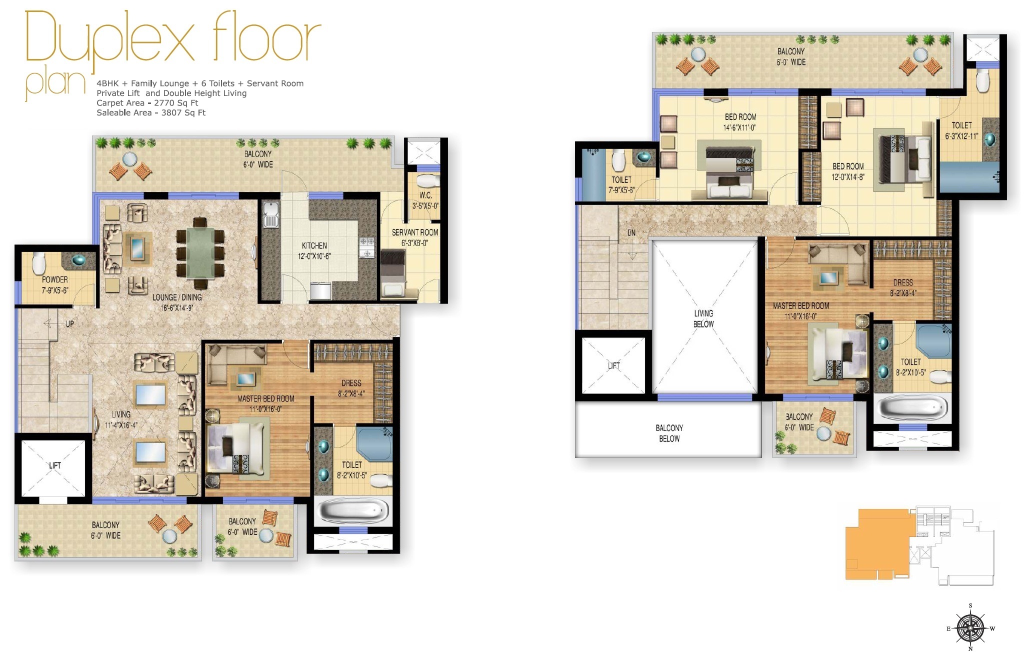 Sarvome The Presidio — floor plan 4