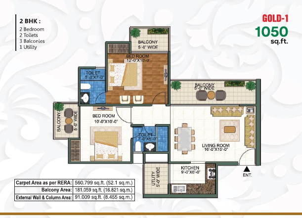 Mangalya Novena Green — floor plan 1