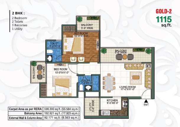 Mangalya Novena Green — floor plan 2