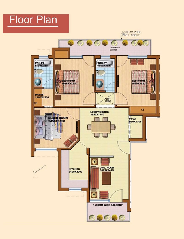 SRS Prime Floors — floor plan 2