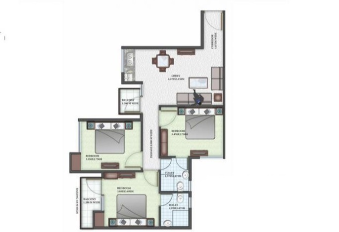 Auric City Homes — floor plan 2