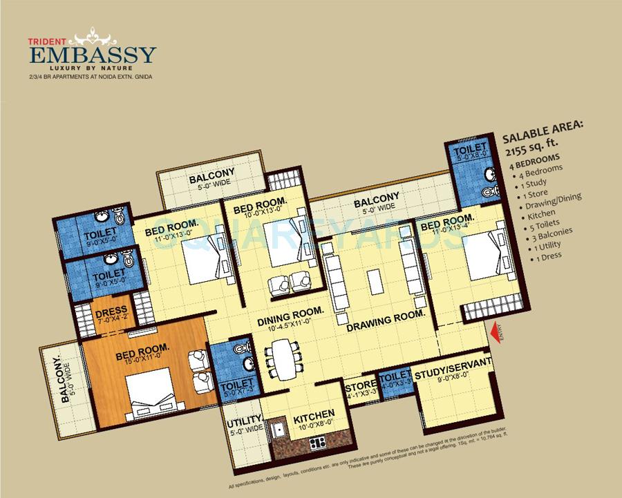 Trident Embassy — floor plan 6