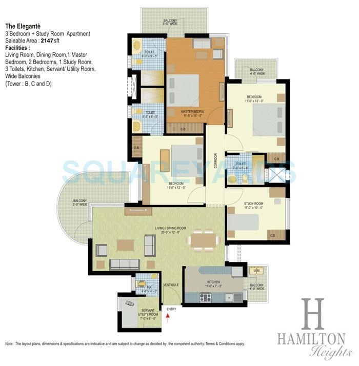 Espire Towers — floor plan 1
