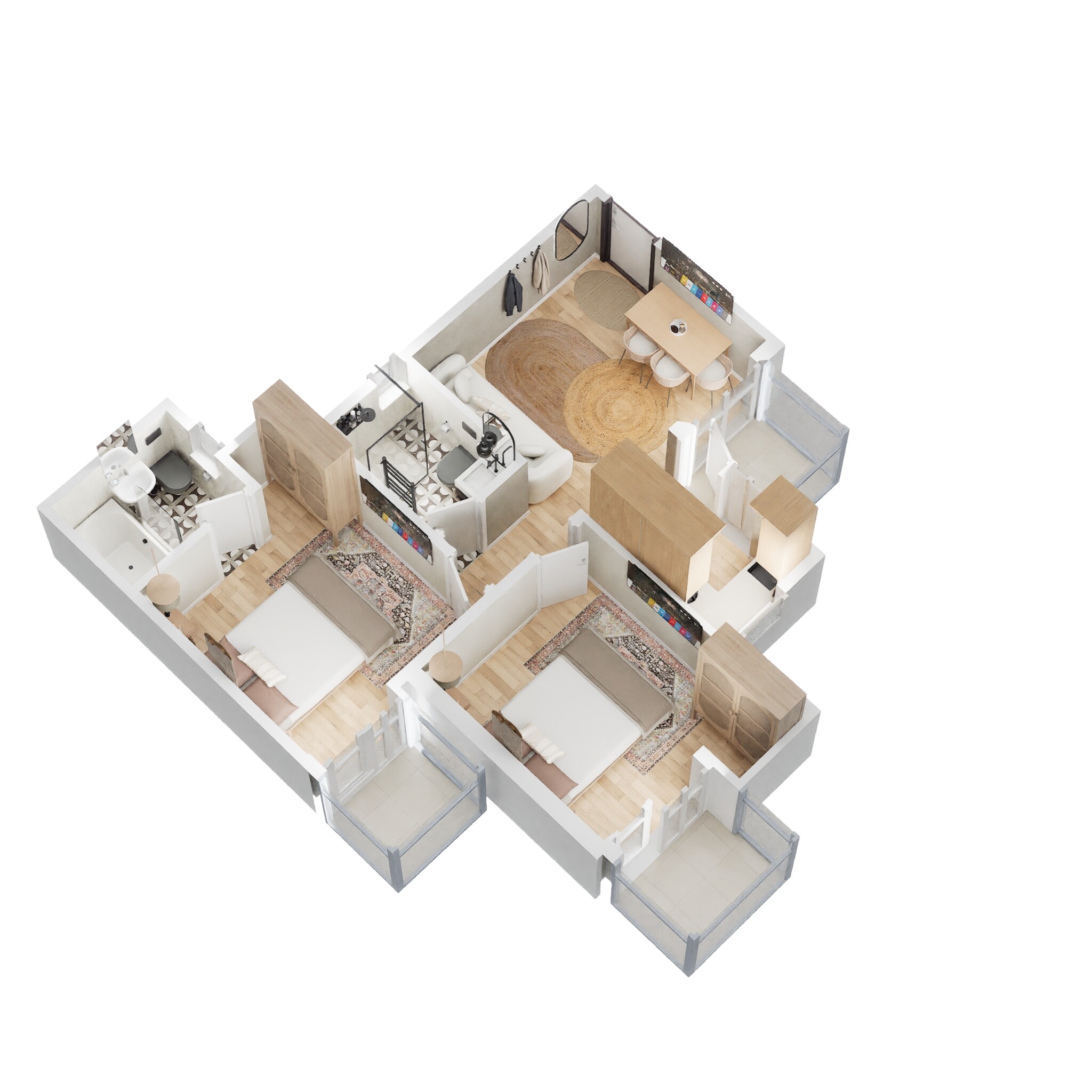 Migsun Twinz — floor plan 2