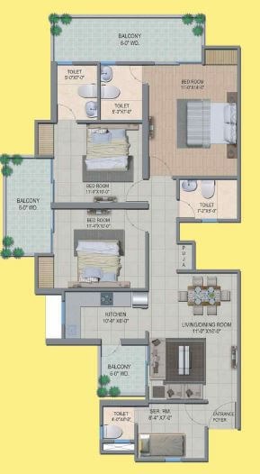 Migsun Twinz — floor plan 9
