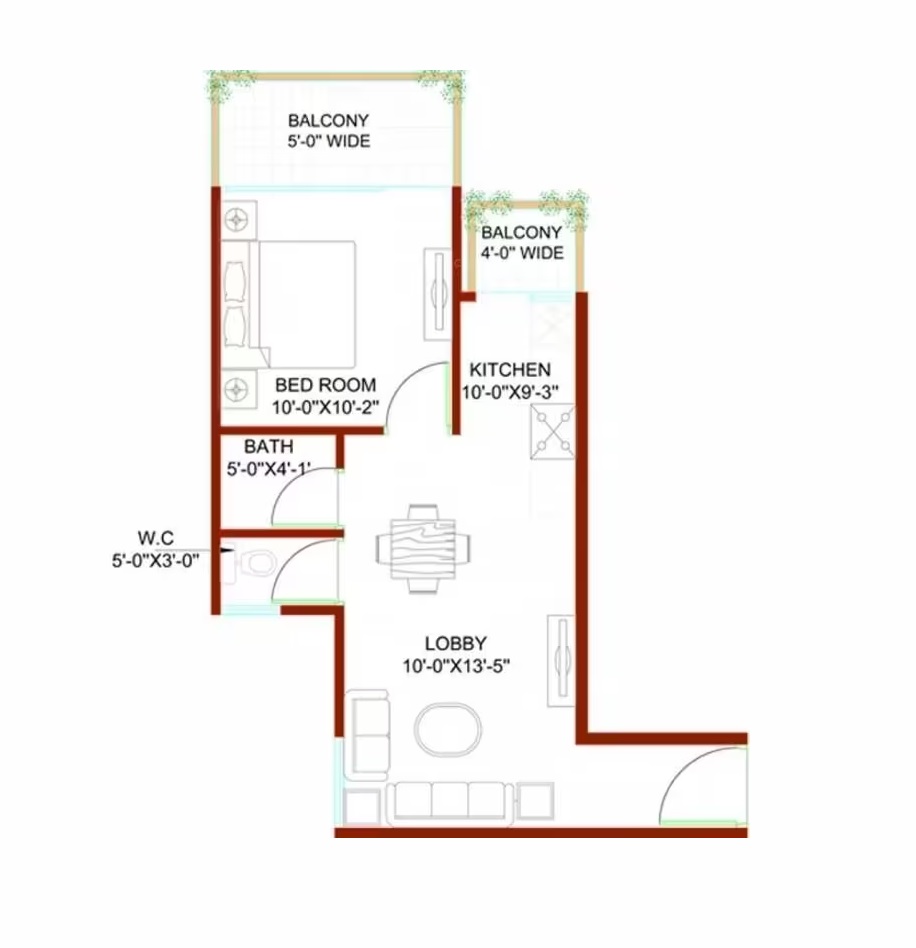 Signature Global Andour Height — floor plan 2