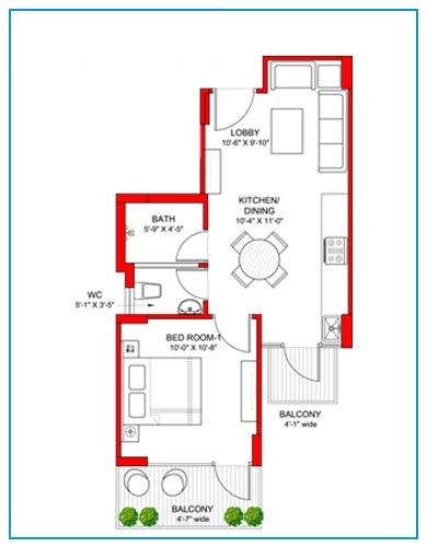 Signature Global Grand Iva — floor plan 1