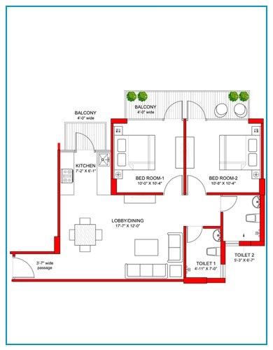 Signature Global Grand Iva — floor plan 3