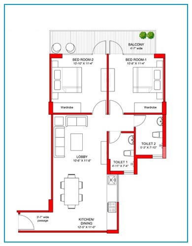 Signature Global Grand Iva — floor plan 4