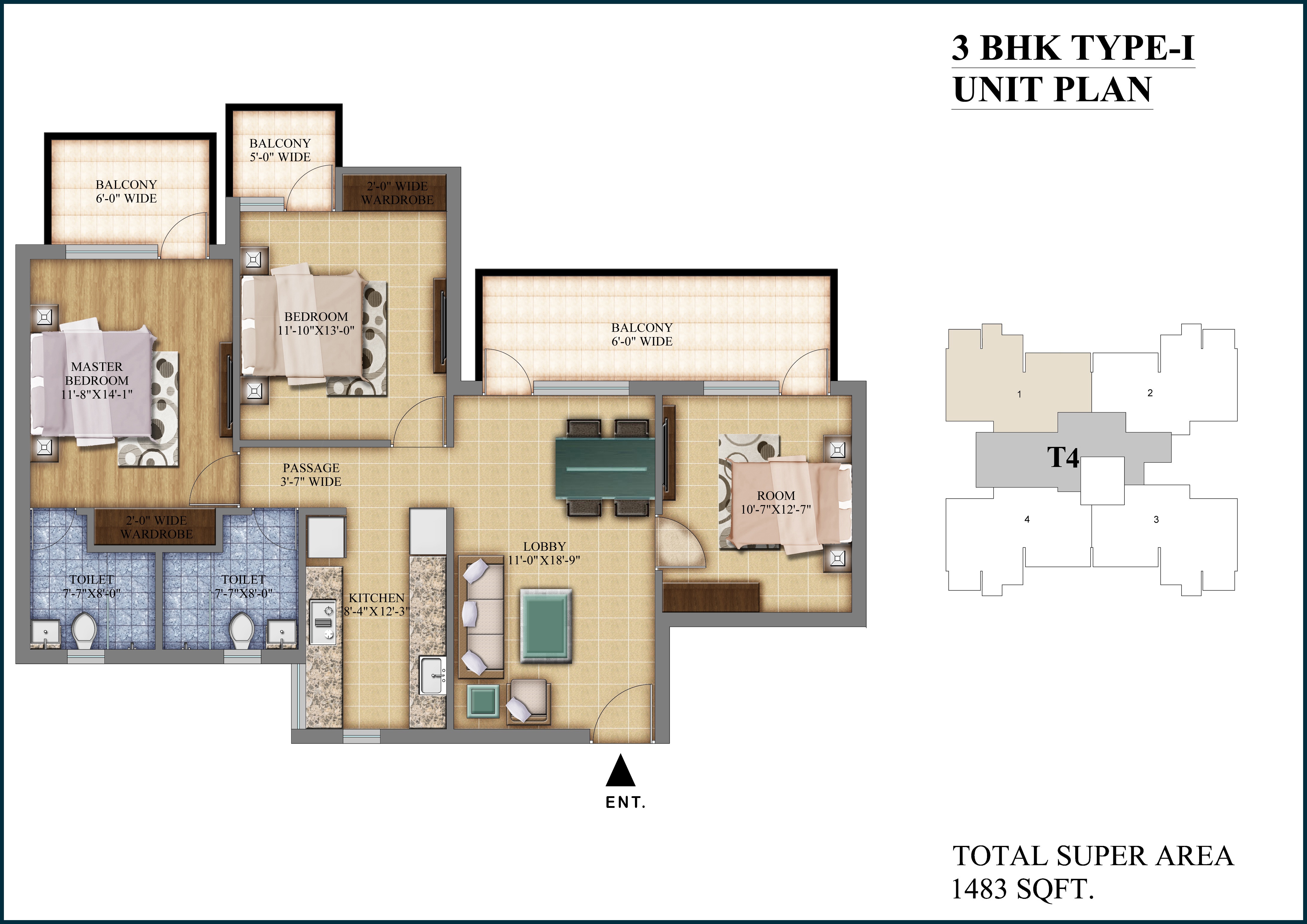 Pareena Micasa — floor plan 5