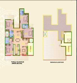 Ansal API Esencia Wood Winds — floor plan 2