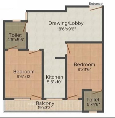 Balaji Apartment 2 — floor plan 1