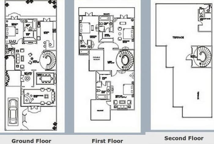 Niho Spanish Villa — floor plan 1
