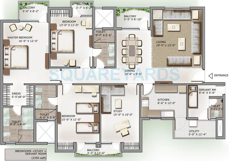 Lotus Panache — floor plan 2