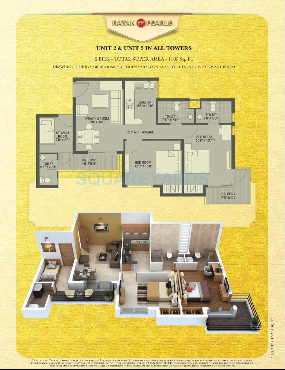 Ratan Pearls — floor plan 2