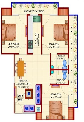 Lucky The Palm Valley — floor plan 5