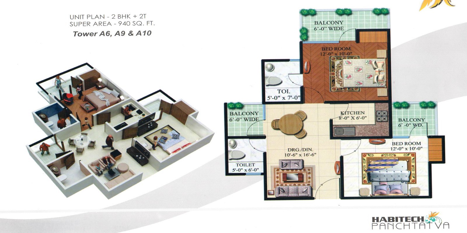 Habitech Panch Tatva — floor plan 1