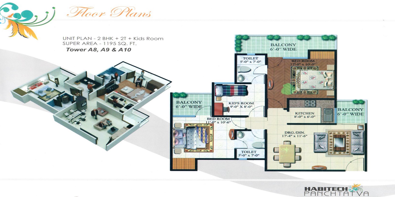 Habitech Panch Tatva — floor plan 2