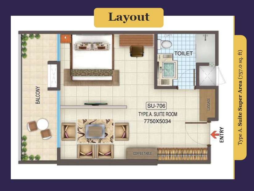 Kaveri City Center — floor plan 1
