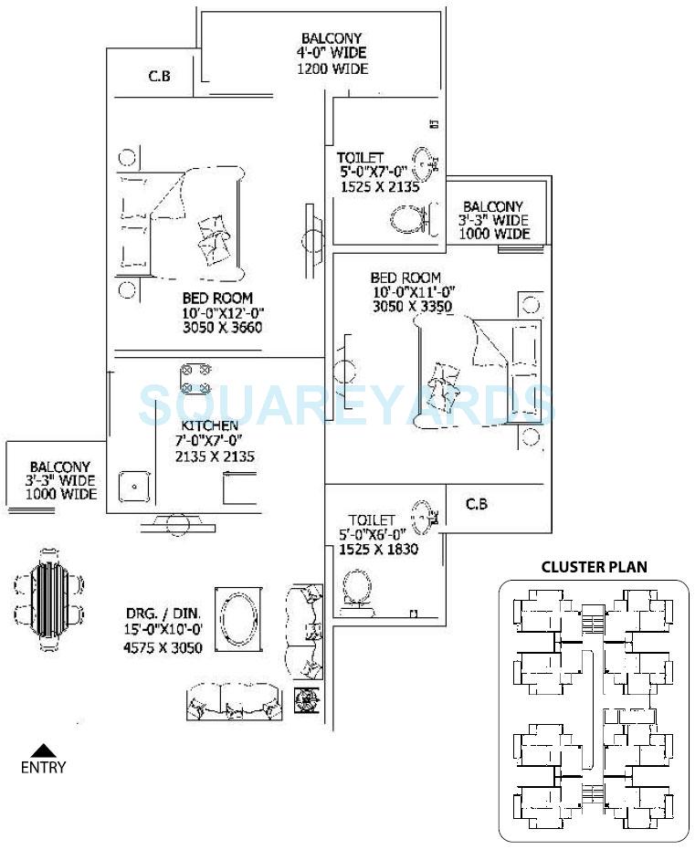 Gaur City 2 - Sanskriti Vihar — floor plan 5