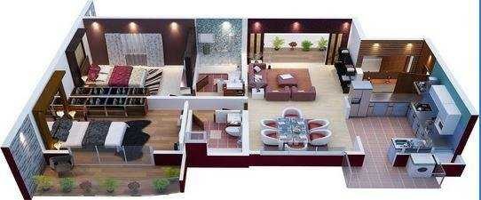 Ansals Rainbow — floor plan 2