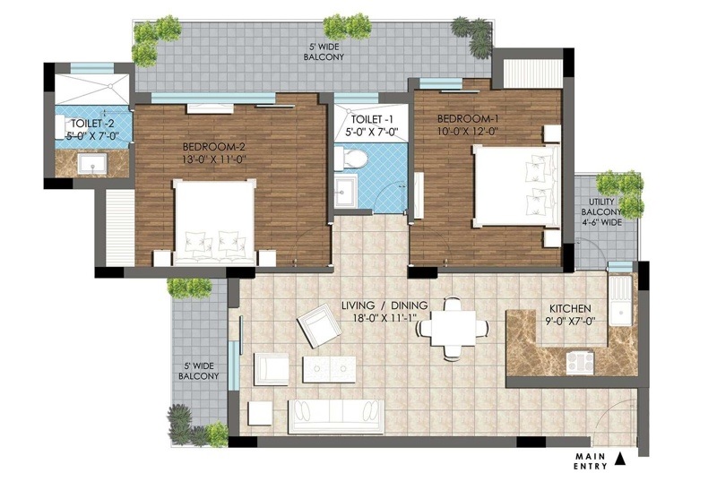 DAH Greentech NX Avenue — floor plan 1
