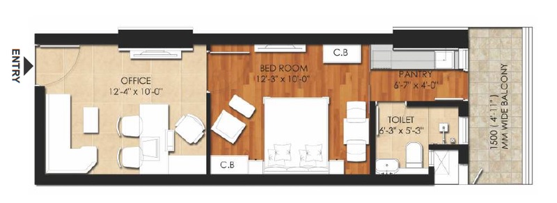 DAH Greentech NX Corporate Suites — floor plan 1