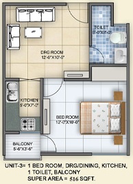 Arsh Green Heights — floor plan 2